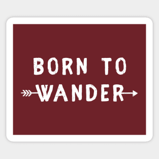 Born to Wander Sticker